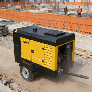 Compresseur à vis portable de 195 kW à haute efficacité, 25 bars, avec moteur - Product Image 3