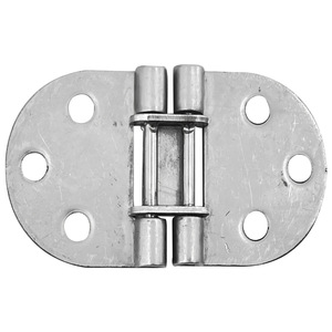 Charnière de porte marine ISURE 72x38x2mm en acier inoxydable pour remplacement et réparation de quincaillerie de bateau - Product Image 4