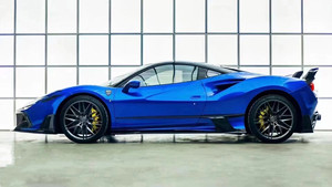ชุดแต่งคาร์บอนไฟเบอร์สไตล์ MSY สำหรับ Ferrari F8 รุ่นใหม่ พร้อมกันชน สเกิร์ตข้าง ดิฟฟิวเซอร์ สปอยเลอร์ อัพเกรด - Product Image 5