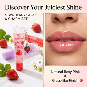 Brillo Labial Vegano de Alta Calidad, Hidratante, Humectante, Fórmula Mineral, Larga Duración, Resistente al Agua, Cuidado Labial, Maquillaje, Uso Diario - Product Image 4