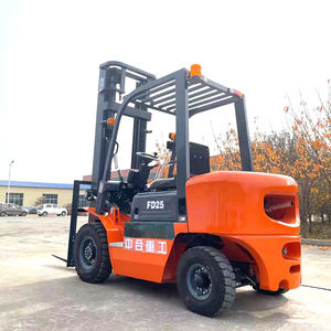 Chariot élévateur diesel <span class=keywords><strong>DOUGONG</strong></span> CPCD à mât triphasé, capacité de 3000 kg, hauteur de levage de 3000 mm, pneus pleins/pneumatiques, utilisation intérieure/extérieure - Product Image 4