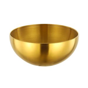 Best-Seller Eco-Friendly Aço Inoxidável Coreano Mixing <span class=keywords><strong>Bowl</strong></span> uma Saladeira Golden <span class=keywords><strong>Fruit</strong></span> para Restaurante Partes - Product Image 1
