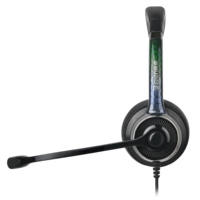 Casque de centre d'appels à réduction de bruit avec micro et prise USB, marque chinoise Beien FC22, idéal pour le gaming
