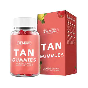 Gomitas Bronceadoras TAN, Marca Privada OEM, Veganas, con Vitamina C Activada y Zinc, para Mujeres y Hombres - Product Image 2