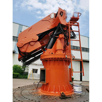 Petite grue de levage pour bateau de pêche, grue à bras articulé pour pont de yacht marin