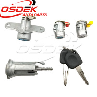 Nouvel ensemble de clés de contact et de porte de voiture HY 100 % testé pour Chevrolet Spark Daewoo Matiz OEM 96611858 96611859