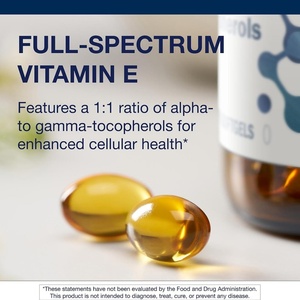 Suplemento de Vitamina E de Alta Calidad, Nutriente Esencial, Antioxidante y Apoyo a la Salud Celular en Cápsulas de Gel Suave - Product Image 3
