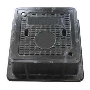 Factory direct sale fiber composite smc manhole cover EN124 C250 Gas inspection wells