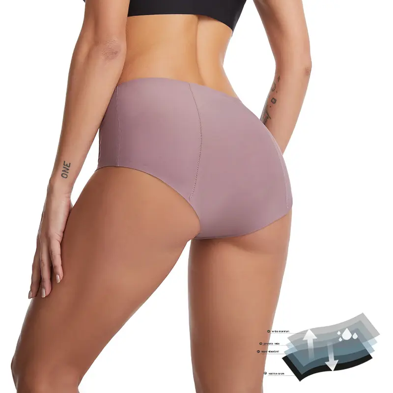 Nwe शैली बड़े आकार चार परत सेक्सी अंडरवियर विस्तारित रिसाव प्रूफ सैनिटरी नैपकिन मासिक धर्म महिलाओं शारीरिक पैंट