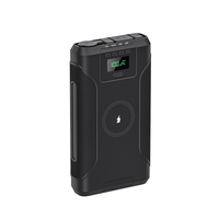 Station d'alimentation solaire 76800mAh PD100W, batterie 18650, banque d'alimentation pour ordinateur portable, batterie de secours pour CPAP, camping, pêche à la carpe avec LED