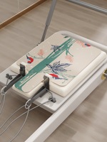 Tapis de Pilates pliable en PU imprimé, écologique, doux, imperméable, épais et résistant à la chaleur, pour la vente en gros, OEM ODM, professionnel