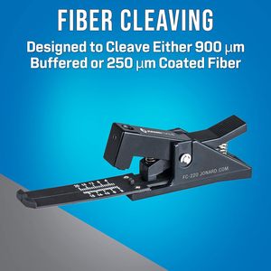 Outil de clivage de précision Jonard Tools Fiber Cleaver FC-220 250 900 m avec lame en carbure - Product Image 2
