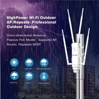 4G LTE Outdoor AC1200 Router WiFi de doble banda Punto de acceso de 1200Mbps con ranura para tarjeta SIM Repetidores 4G LTE