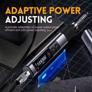 <span class=keywords><strong>Fer</strong></span> à <span class=keywords><strong>Souder</strong></span> Électrique Intelligent Fnirsi HS-02A 100W Max, <span class=keywords><strong>Portable</strong></span> Rapide, avec Écran d'Affichage, Chauffage Intelligent Ultra-Rapide - Product Image 5