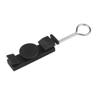 High Quality S Type FTTH Drop Cable Clamp Adjustable Plastic Fiber Optic Wire Anchor Clamp for <b>Telecommunication</b> Outdoor Line - Product Image 2