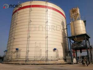 20000 tấn thép hàn xi măng Silo Fly Ash cát tổng hợp PLC bột Silo - Product Image 5