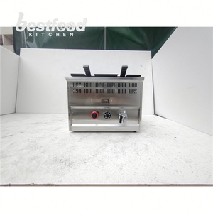 Friteuses industrielles à <span class=keywords><strong>gaz</strong></span> GPL de table 16L pour la restauration rapide KFC, idéales pour les achats en gros - Product Image 3