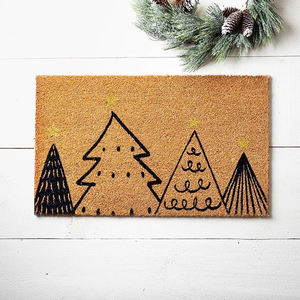 Tapis de bienvenue de maison scandinave personnalisé coureurs de décoration tapis vert personnalisé tapis COIR tapis - Product Image 2