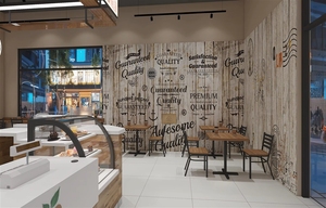Aménagement intérieur personnalisé de haute qualité pour café moderne, conception de comptoir de kiosque de restauration rapide pour centre commercial et hôtel - Product Image 4