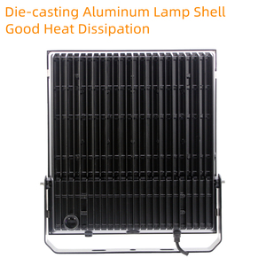 Projecteur extérieur <span class=keywords><strong>GENERGY</strong></span>, nouveau design, 150 lm/W, aluminium, IP66, 240 W, éclairage LED avec cadre noir, homologué CE, SAA, ETL - Product Image 6