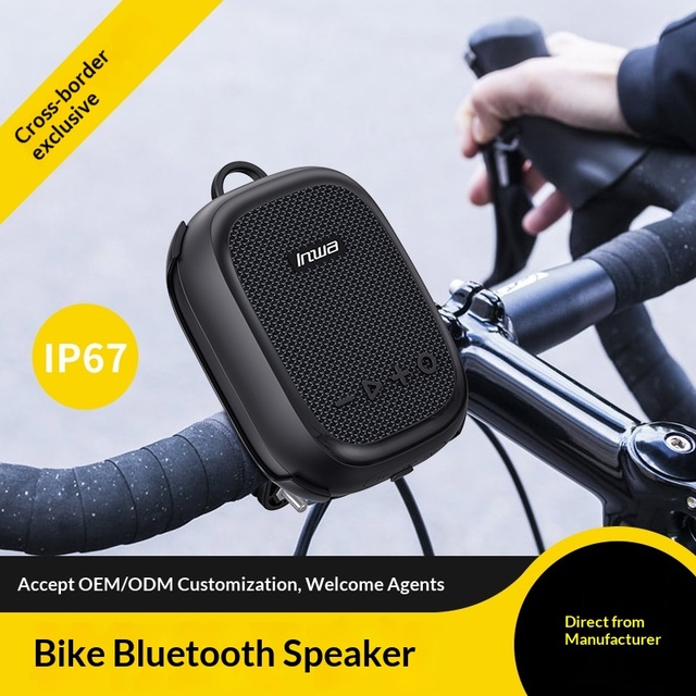 Outdoor Cycling Bluetooth Speaker Waterproof Bike Card-Playing Audio for Cross-Border Trade
