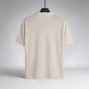 Camiseta Polo Casual para Hombre al por Mayor, 220 GSM, 100% Poliéster, Diseño a Rayas Jacquard, Corte Regular - Product Image 6