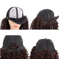 Tipos de venta de béisbol de extensión corta elástica Fuchs con boina de piel Diseño de agarre ajustable Gorras de Peluca de malla