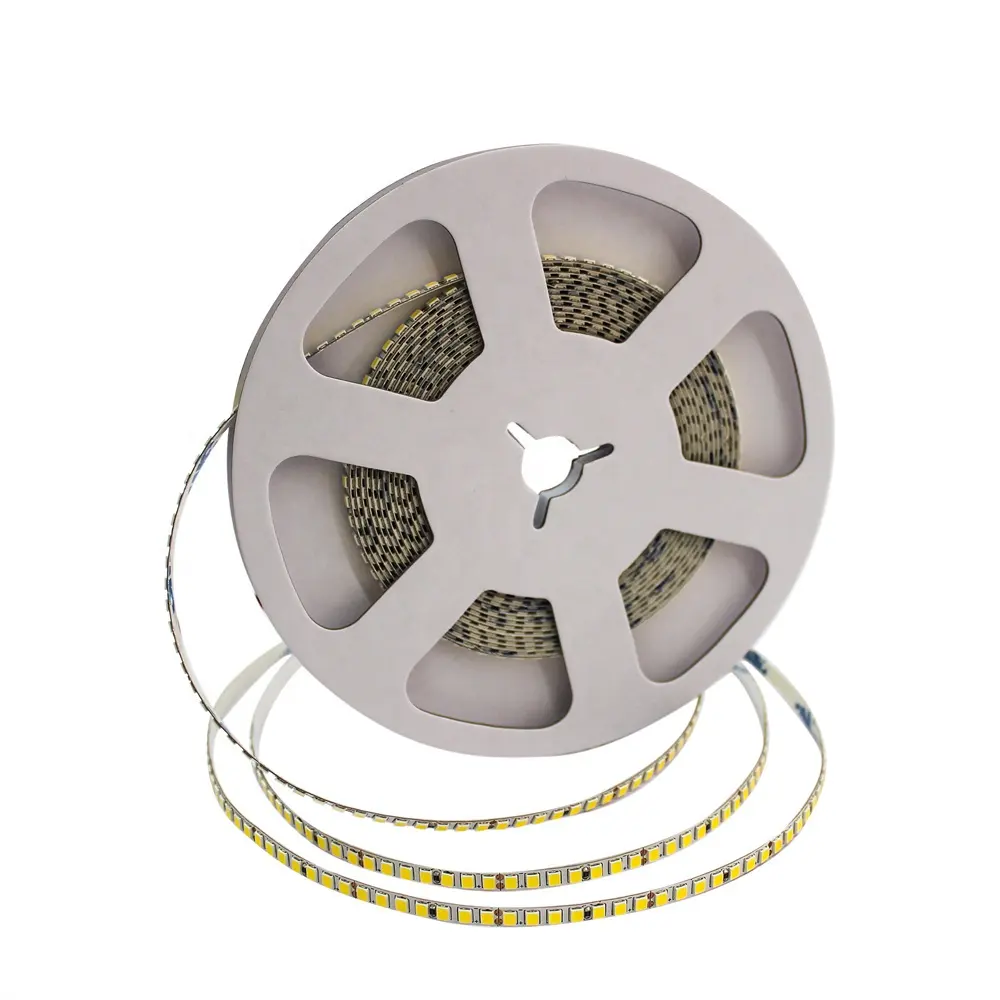 Good Quality Led Tape Single Color White Ultra Narrow Led Light Strip 24v Only 5mm 2835 210leds