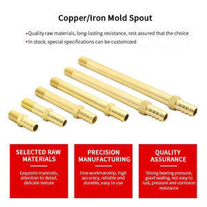 RTS Koperen fittingen van messing, corrosiebestendig, op maat gemaakt voor waterkoeling, loodgietersmaterialen - Product Image 3