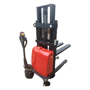 Carretilla elevadora eléctrica, camión elevador de contrapeso delantero, grúas de contenedores de 1,2 toneladas, apilador de paletas para altura de elevación de 3,5 m - Product Image 1