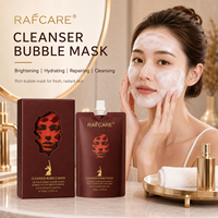 Micro-masque nettoyant moussant à la Glycérine et à l'Acide Hyaluronique pour Réparer, Hydrater, Éclaircir et Nettoyer en Profondeur - 100g OEM/ODM