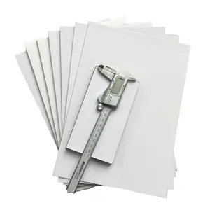 批发价格双面纸板灰色/白色背面250gsm 300gsm 350gsm包装用粘土涂布纸