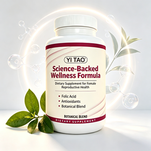 Cápsulas de Apoyo a la Fertilidad Femenina ODM, Mezcla para la Salud Reproductiva, Suplemento Dietético Vegetariano, Fabricación de Marca Privada, 60 Cápsulas - Product Image 2