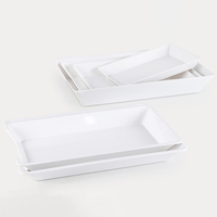 Plateaux en mélamine Offre Spéciale plateau de service accessoires de barbecue plaque de gril de barbecue pour la fête de restaurant