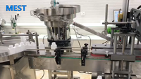 Máquina Llenadora y Tapadora de Botellas Pequeñas Totalmente Automática para Líquidos, Jugos de Frutas, Bebidas, Agua, Aceite y Vino