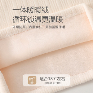 Monos para Bebé con Forro Polar Grueso, Unisex, para Primavera y Otoño, Ropa de Exterior para Recién Nacidos, con Diseño de Bolsillo de Oso - Product Image 2