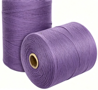 Combed and Ring Spun Mercerized 100% Cotton Fancy Yarn 80S Eco-Friendly Dyed for Hand Knitting Embroidery Sewing Weaving Use