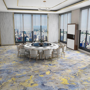 Moquette Axminster sur mesure pour salle de réunion - Antidérapante, durable, écologique, qualité commerciale, 80% laine + 20% nylon 66, résistante aux poils d'animaux - Product Image 5