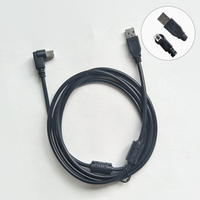 Câble d'imprimante USB personnalisé, 90 degrés, USB 2.0 A mâle vers B mâle, câble d'imprimante/scanner USB B avec haute vitesse