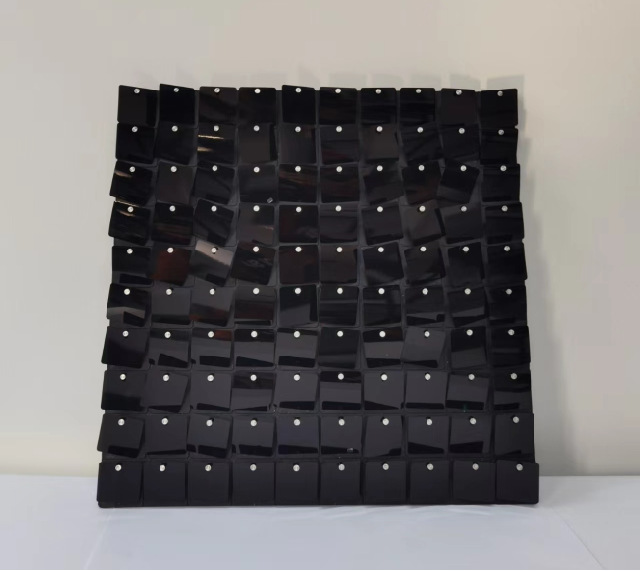 Square mirror black