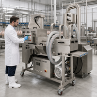 Machine de panification automatique pour ligne de production continue de produits alimentaires en usine de transformation d'aliments surgelés