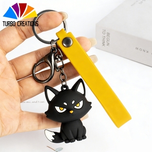 Llaveros Personalizados con Diseño de Gatos para Adultos, Venta al por Mayor, Llaveros Más Vendidos Hechos en China para Hombres - Product Image 1