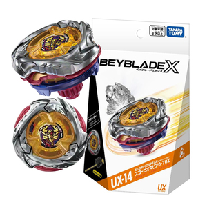 Takara Beyblade X UX-14 Scorpio Spear 0-70Z Starter Set Ngẫu Nhiên Cx05 Cx06 Shelter Drake Chọn Bx39 Fusion Kim Loại Burst Top Đồ Chơi - Product Image 1
