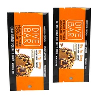 Emballage d'emballage personnalisé de 600mg de bonbons bonbons corde comestibles en plastique holographique arc-en-ciel morsures barre de chocolat sac d'emballage