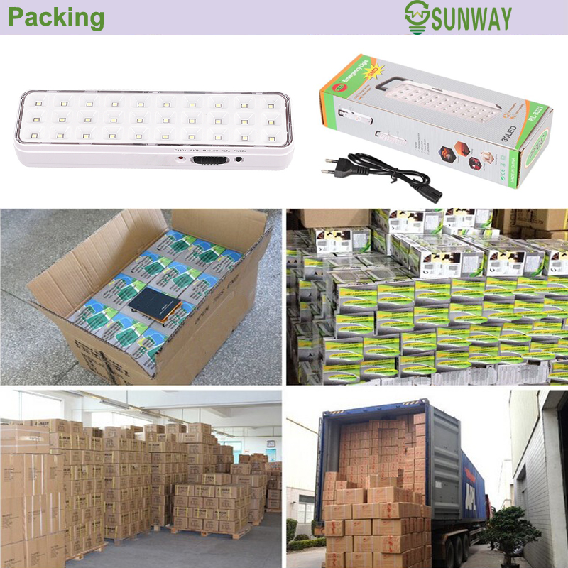 Hot Sale High Quality 30LED 60LED 80LED 90LED 3W 5W 8W 9W  Energy Saving LED Emergency Rechargeable Light Lamp