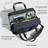 Sac de voyage imperméable personnalisé pour hommes-Fourre-tout de week-end de grande capacité pour les voyages de loisirs et d'affaires