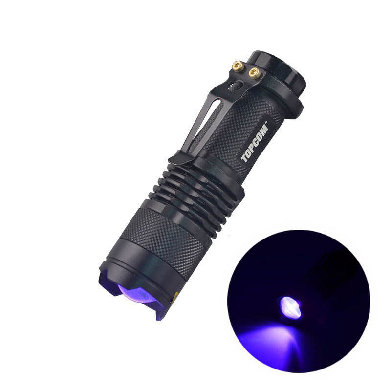 Torcia UV 395Nm USB Ricaricabile LED, Lampada Di - Foto 11