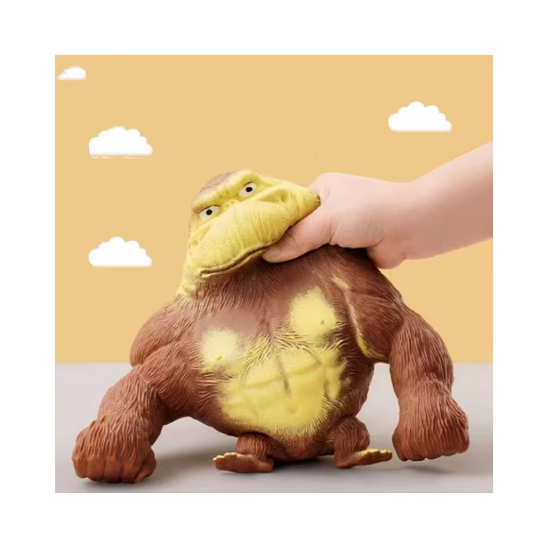Squeeze Toys Stretching Decompression Comfortable Hand Relieve Stress Gorilla Squeeze Toy