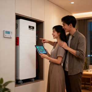 5KW 15KWH All-in-One Wall-<b>Mounted</b> 51.2V <b>Battery</b> Home Solar Energy Storage System ZLWM-A-AZ-022 Solar Storage System Voltage Pack - Product Image 1