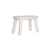 Table en plastique rotative moderne de haute qualité pour support de dossier et de taille de coussin confortable en matériaux écologiques durables